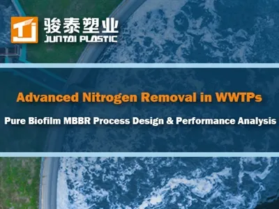 Tynnu Nitrogen Uwch mewn WWTPs: Dylunio Proses MBBR Biofilm Pur a Dadansoddi ...